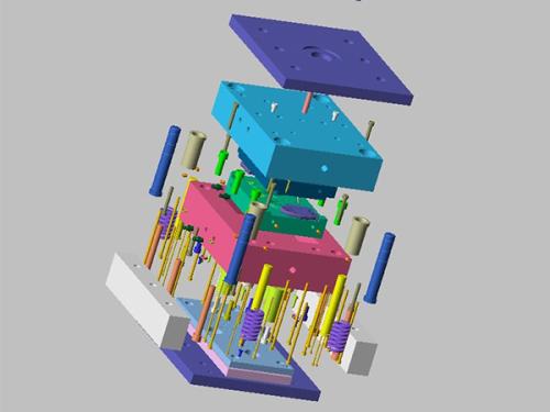 塑膠模具制造雙桿斜頂機(jī)構(gòu) 塑膠模具制造雙桿斜頂機(jī)構(gòu)